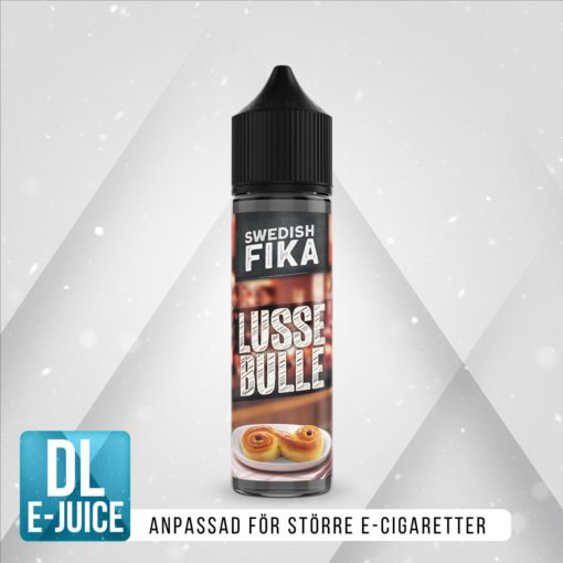 Swedish Mixology Fika Lussebulle Saffran Vape E-cigarett E-juice Shortfill