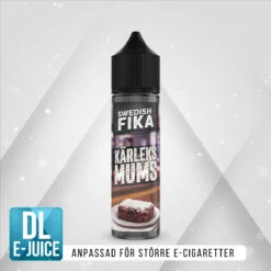 Swedish Mixology Fika Kärleksmums Choklad Kokos Kaffe Vape E-cigarett E-juice Shortfill