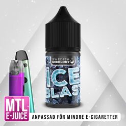Swedish Mixology Ice Blast Mint Mentol Vape E-cigarett MTL E-juice Shortfill