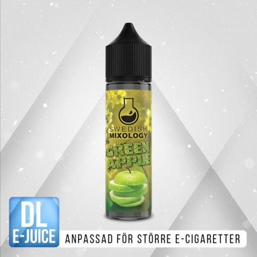 Swedish Mixology E-cigarett Vape E-juice Shortfill Green Apple Äpple
