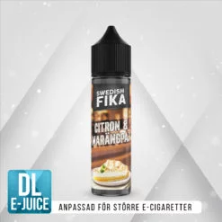 Swedish Mixology Fika Citron och Marängpaj Vape E-cigarett E-juice Shortfill