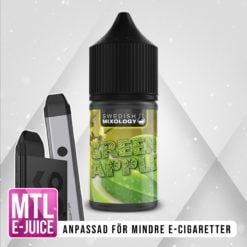 Swedish Mixology Green Apple Äpple Vape E-cigarett MTL E-juice Shortfill