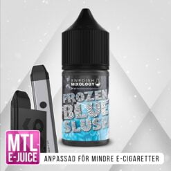 Swedish Mixology Frozen Blue Slush Vape E-cigarett MTL E-juice Shortfill
