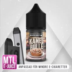 Swedish Mixology Kanelbulle Vape E-cigarett MTL E-juice Shortfill