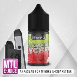 Swedish Mixology Strawberry Lychee Jordgubb Litchi Vape E-cigarett MTL E-juice Shortfill