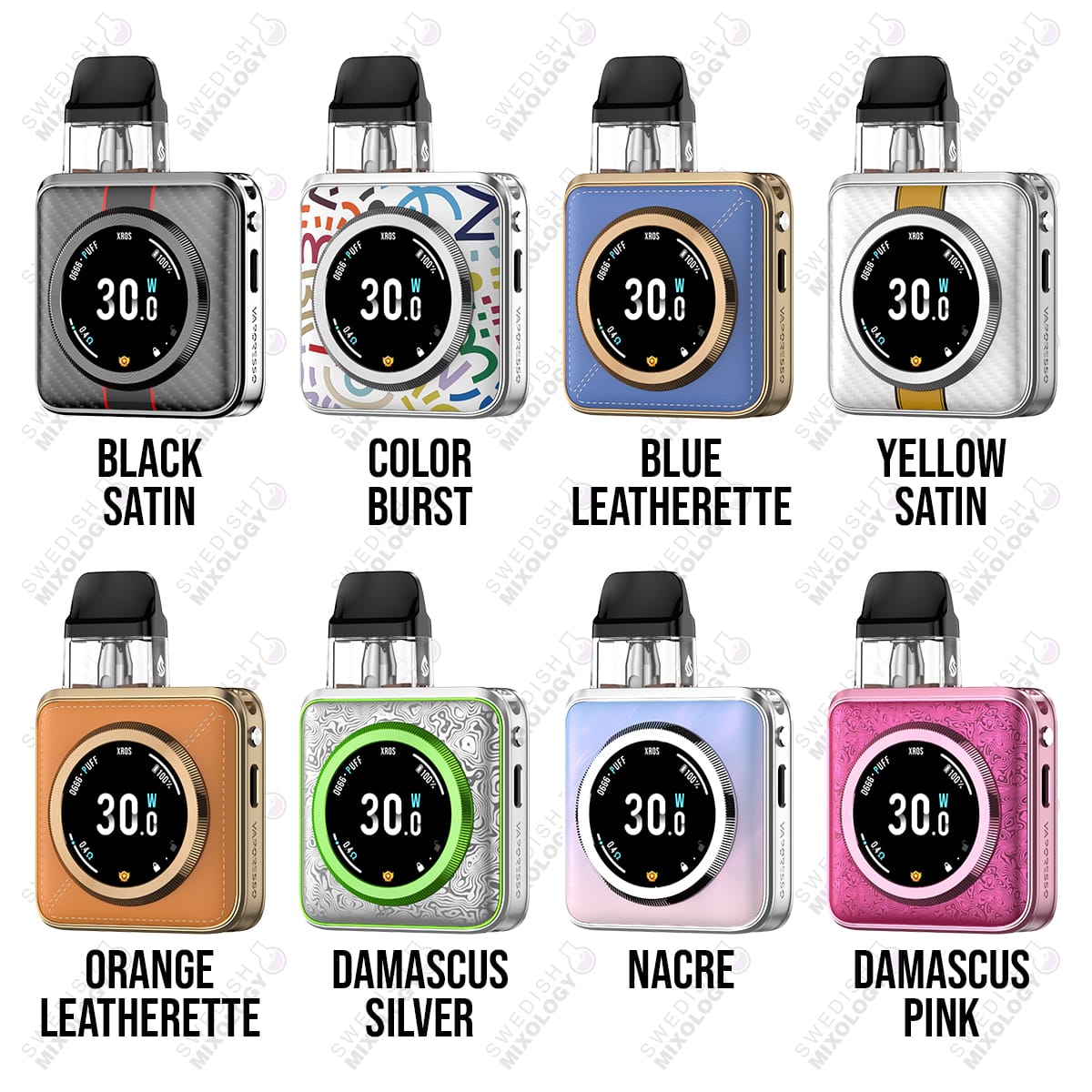 Vaporesso Xros 5 Nano E-cigarett Vape Färger