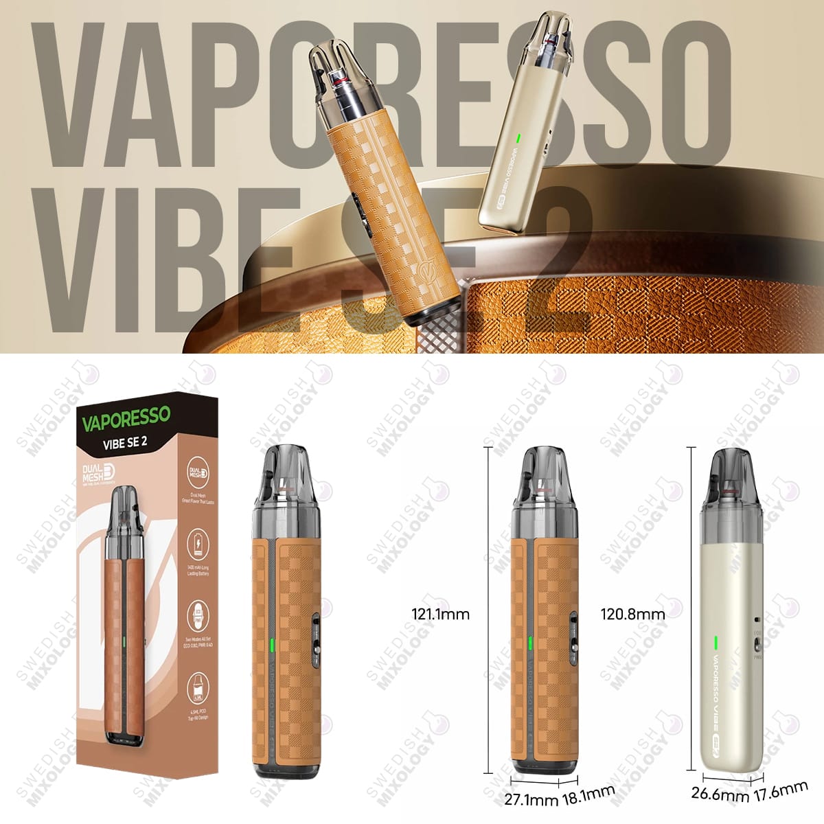 Vaporesso Vibe SE 2 - E-cigarett Vape