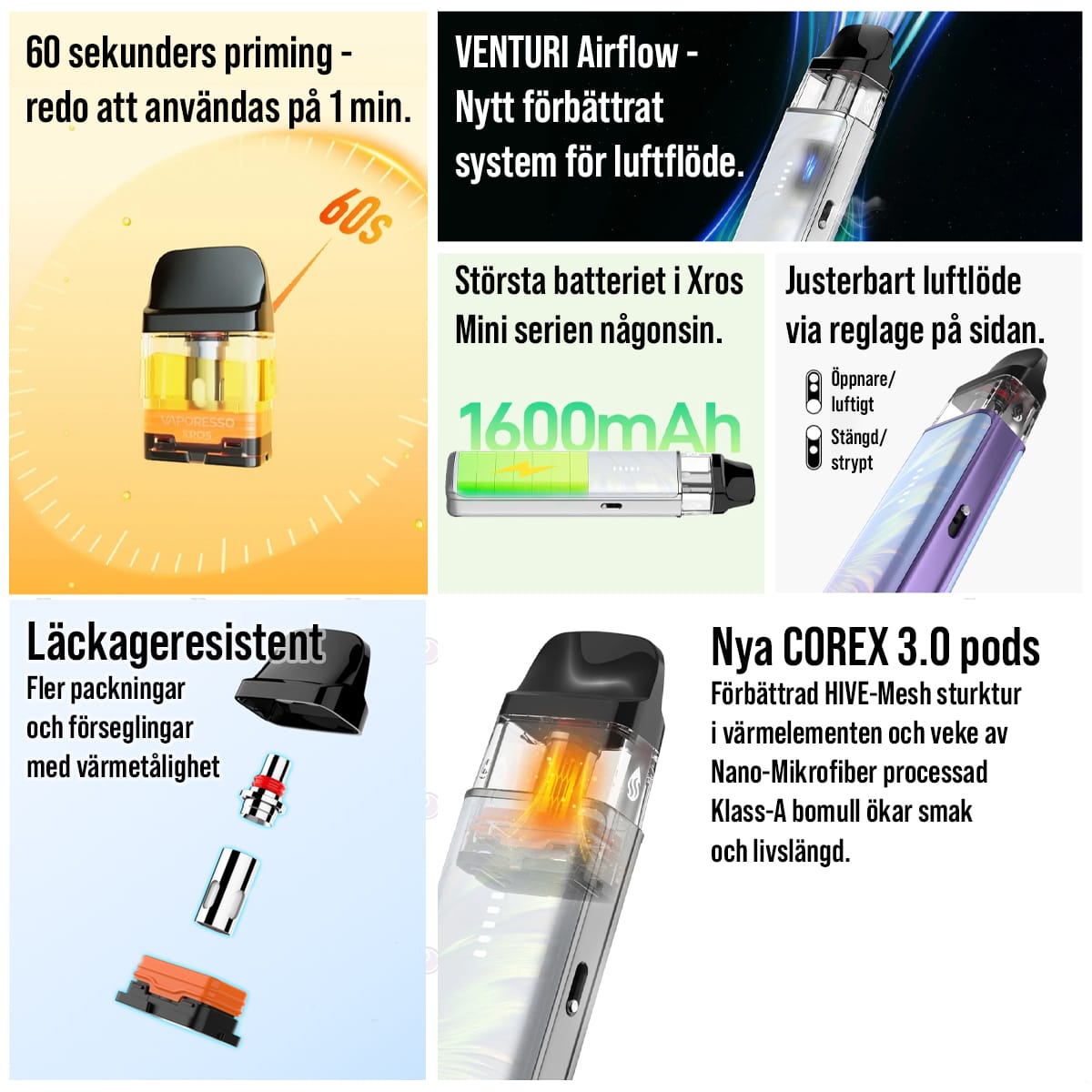VAPORESSO XROS 6 MINI - Bild 3